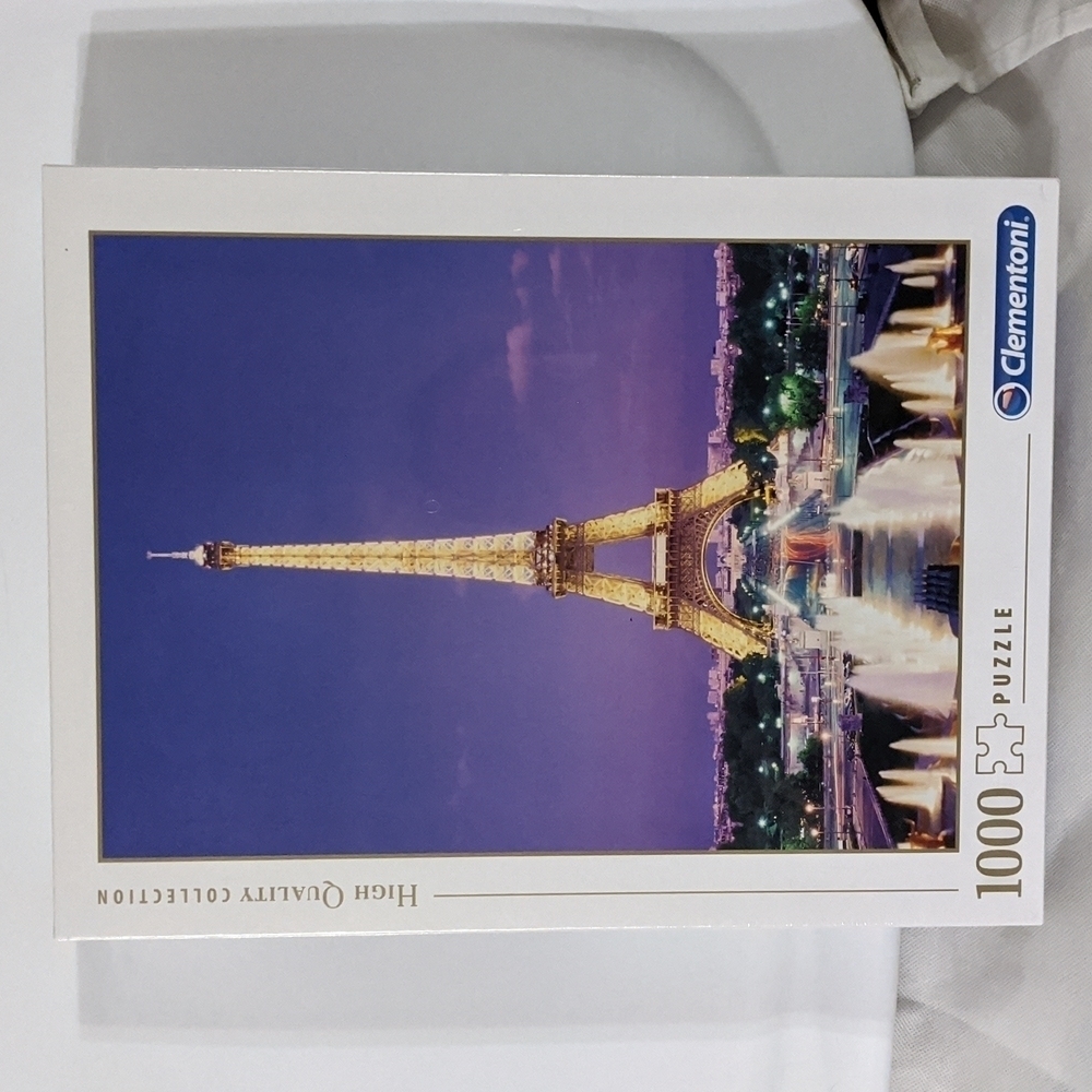 Clementoni High Quality Collection Paris, Eiffel Tower 1000Pc Jigsaw Puzzle